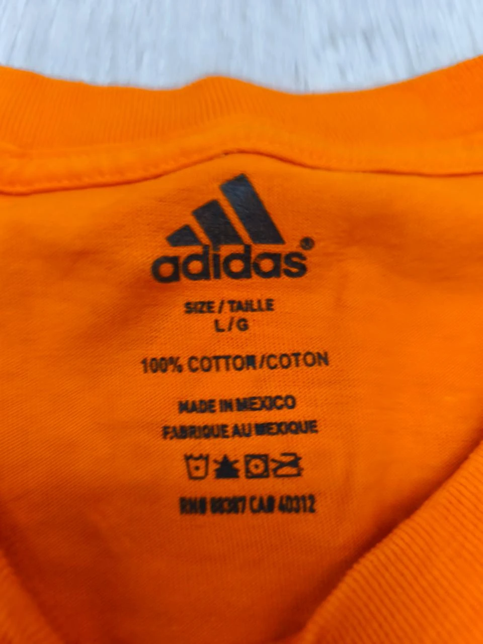 T-Shirt Adidas Tamanho G -Oilers- – photo 2